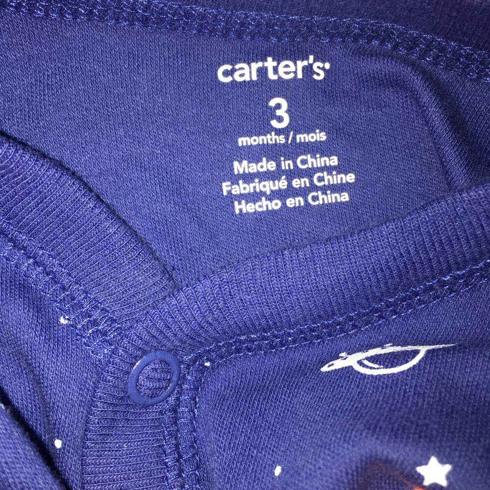 NWT. Carter’s 3 month outer space sleeper! - Picture 4 of 4