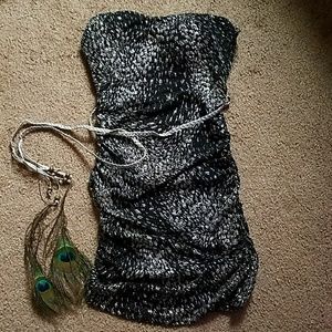 Sparkly Little Black Dress