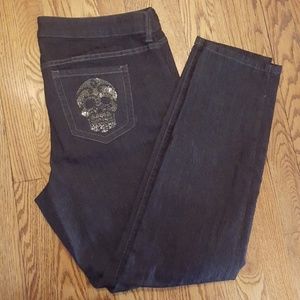 Torrid skull jeans