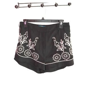 Embroidered Shorts