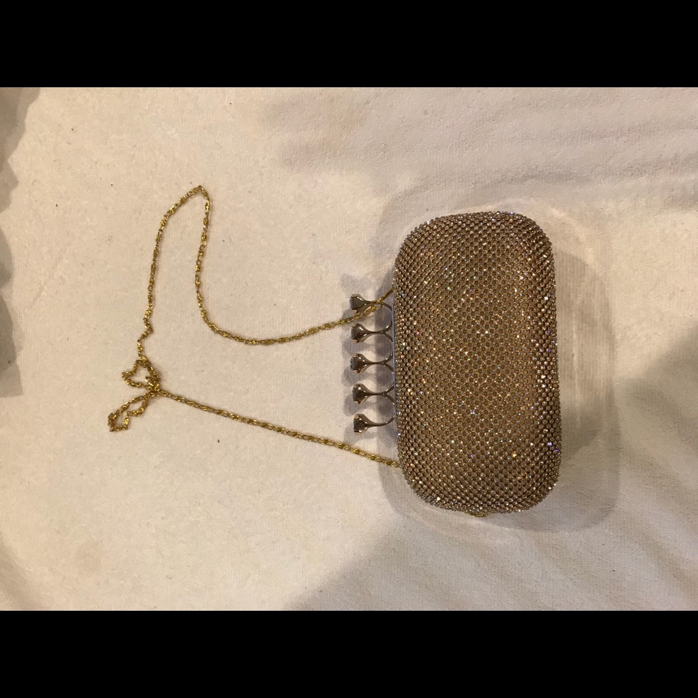 Gold clutch