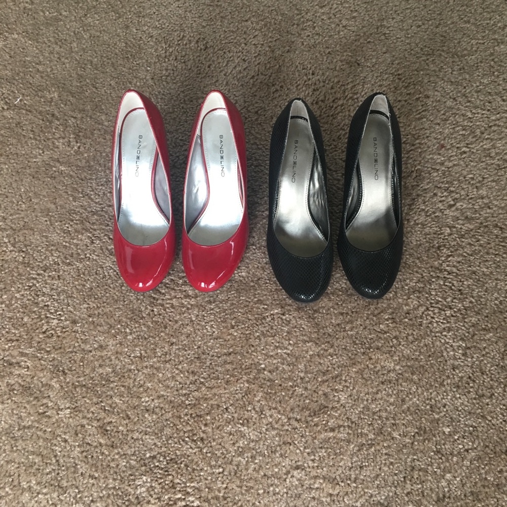 Two pairs of Bandolino heels!