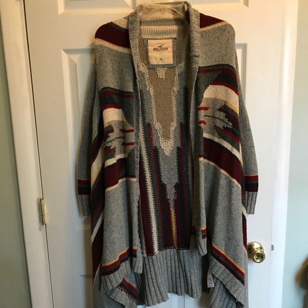Patterned cardigan