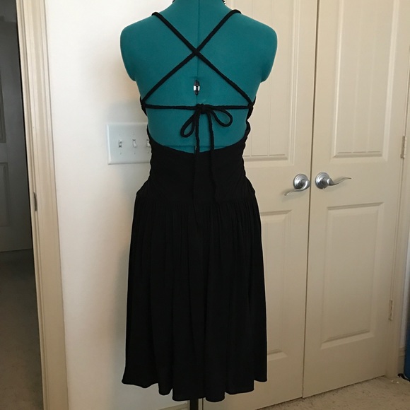 BCBGMaxAzria Sexy Halter Dress - Picture 3 of 7