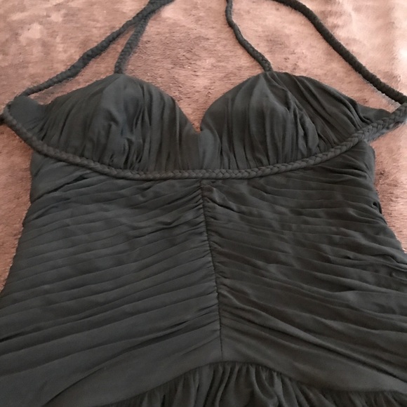 BCBGMaxAzria Sexy Halter Dress - Picture 4 of 7