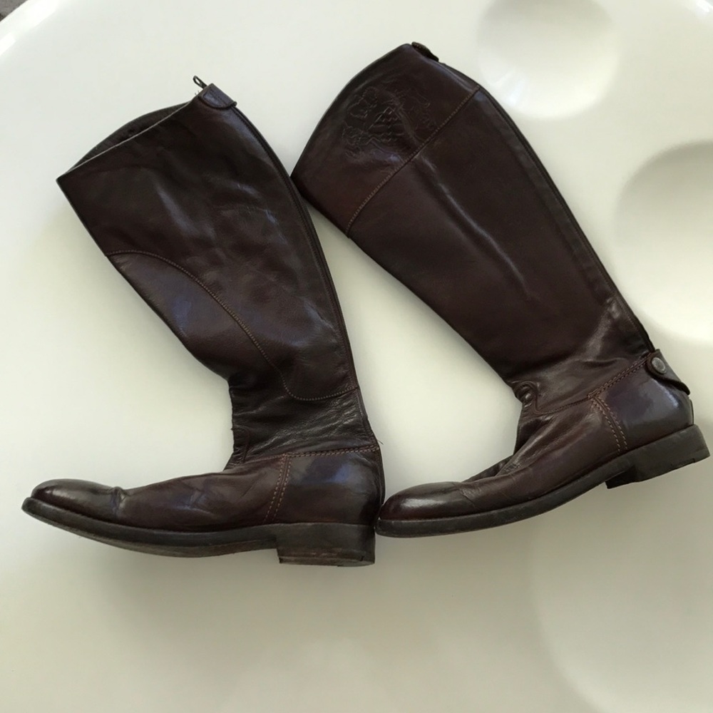 Knee-High Italian Leather Boots (Fasciani)