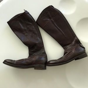 Knee-High Italian Leather Boots (Fasciani)