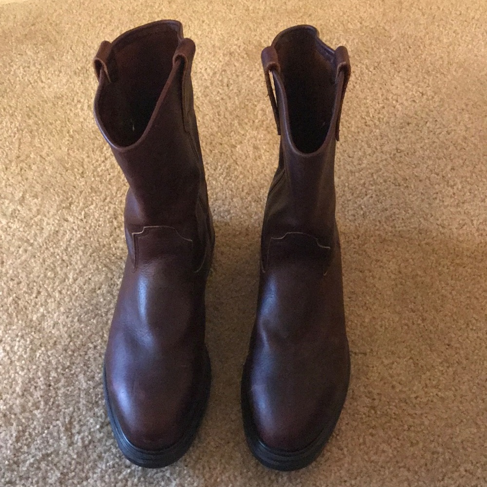 10/10 brand new Red Wings Steel Toe slip-on boots