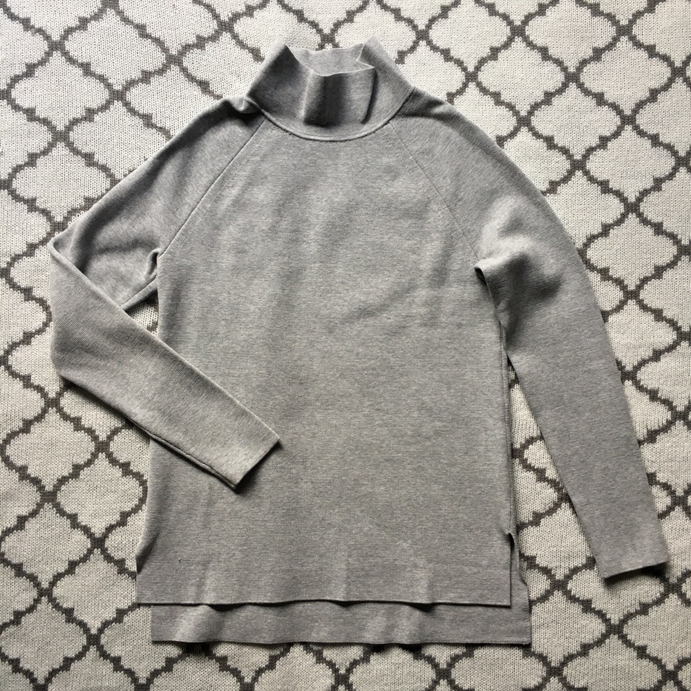 NWT- Ann Taylor Mock Neck Tunic Sweater