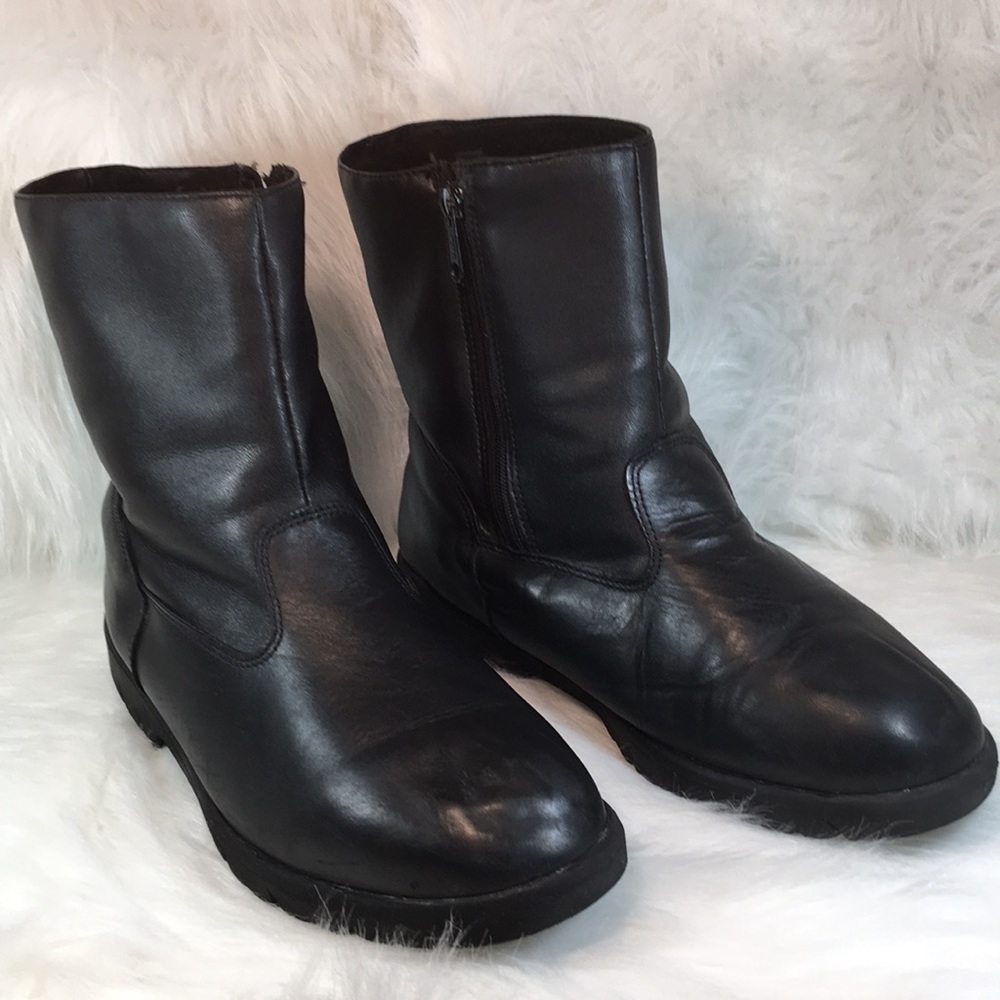 Sport Walks Canadian Men Black Faux Fur Lined 10WW