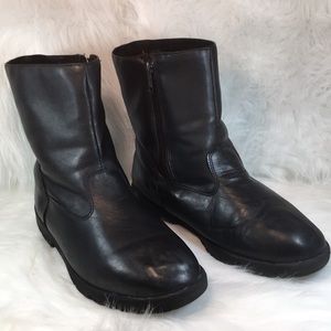 Sport Walks Canadian Men Black Faux Fur Lined 10WW