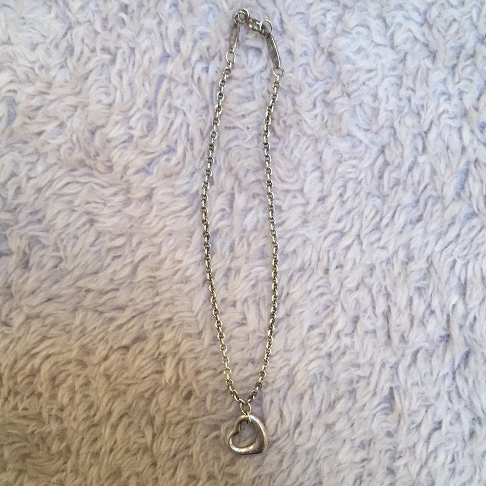 Tiffany & Co Heart Pendant Bracelet
