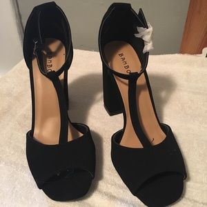 Brand new Bamboo heels. Size 6.5