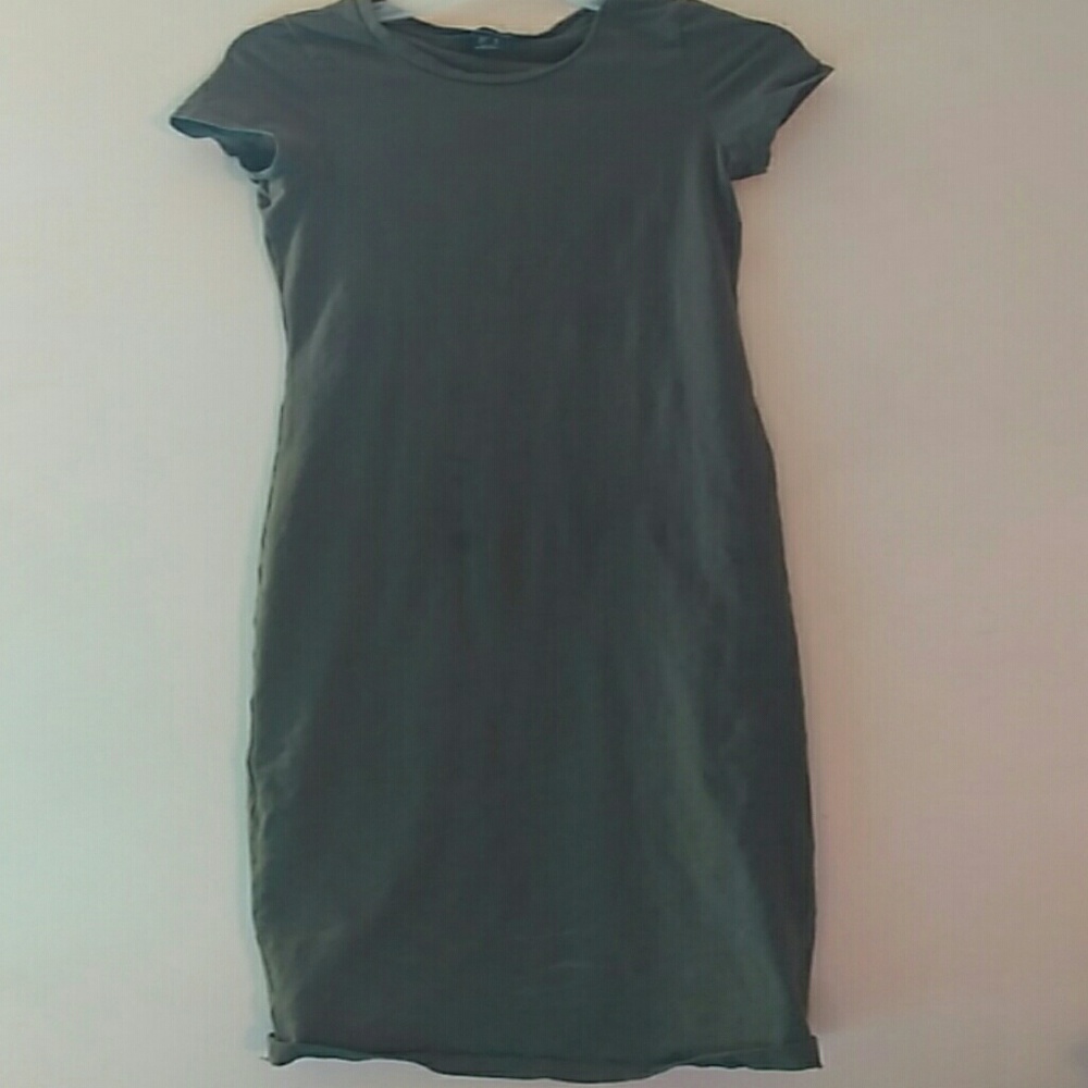Olive maxi dress