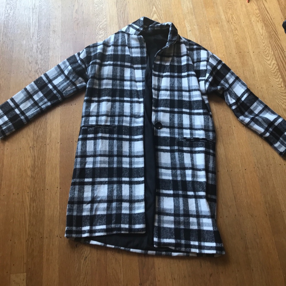 Plaid Checkered Jacket From Lf - image 2