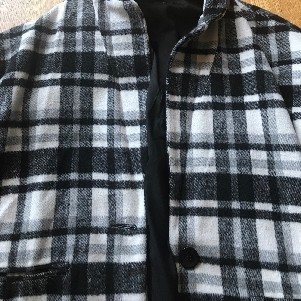 Plaid Checkered Jacket From Lf - image 3