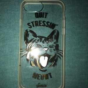iPhone 6/6s Case, “quit stressin’ meowt “very cute