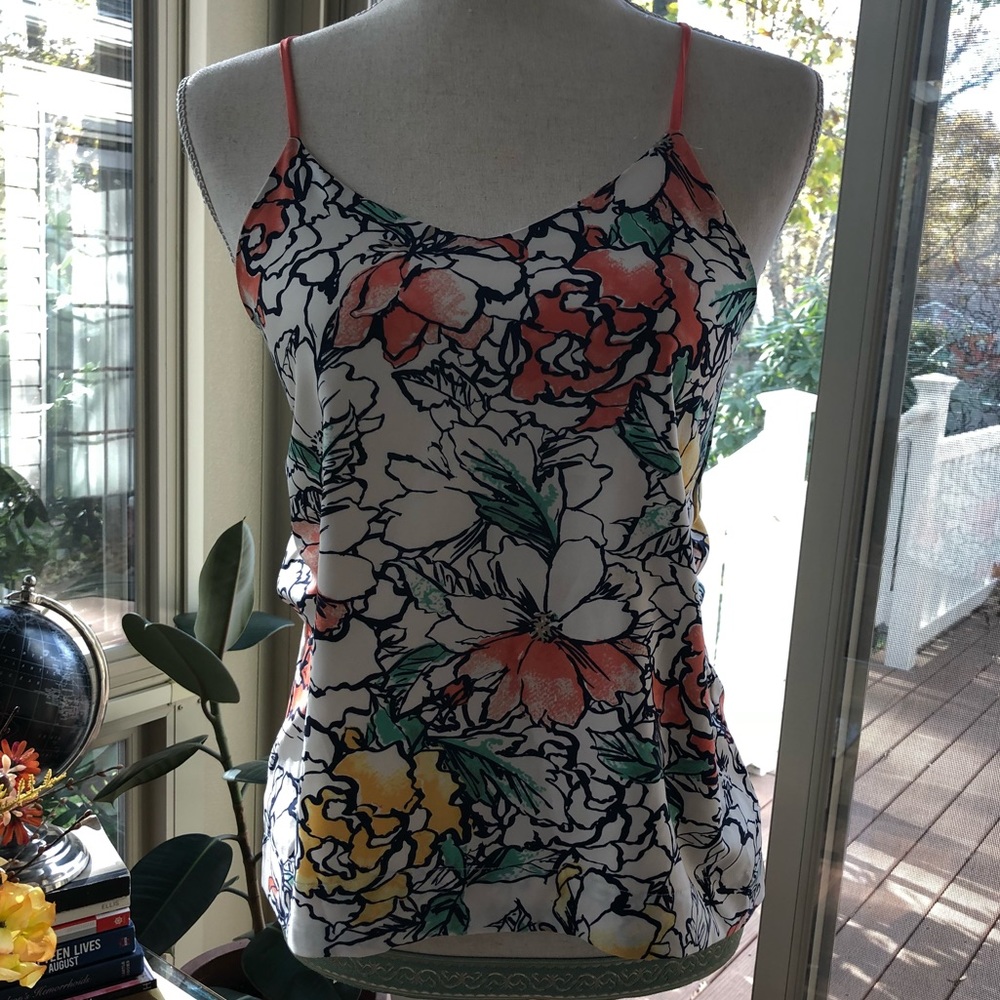 CLEAROUT - MUST GO! ⭐️ EUC The Limited • Floral Tank Top