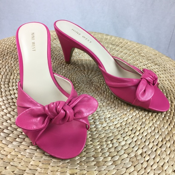 nine west pink shoes