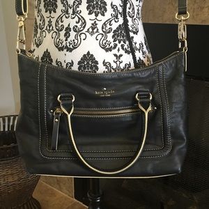 🛍 Kate Spade ♠️ Small Riley Mott Street in Black