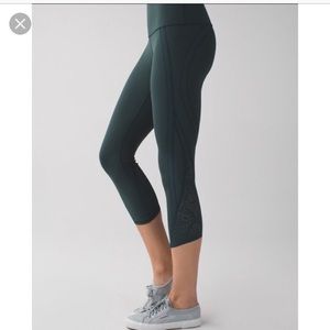 Lululemon sea green leggings