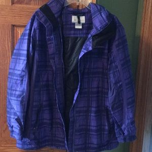 Columbia Plaid Interchange Winter Coat