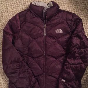 North Face 550 puffy winter coat