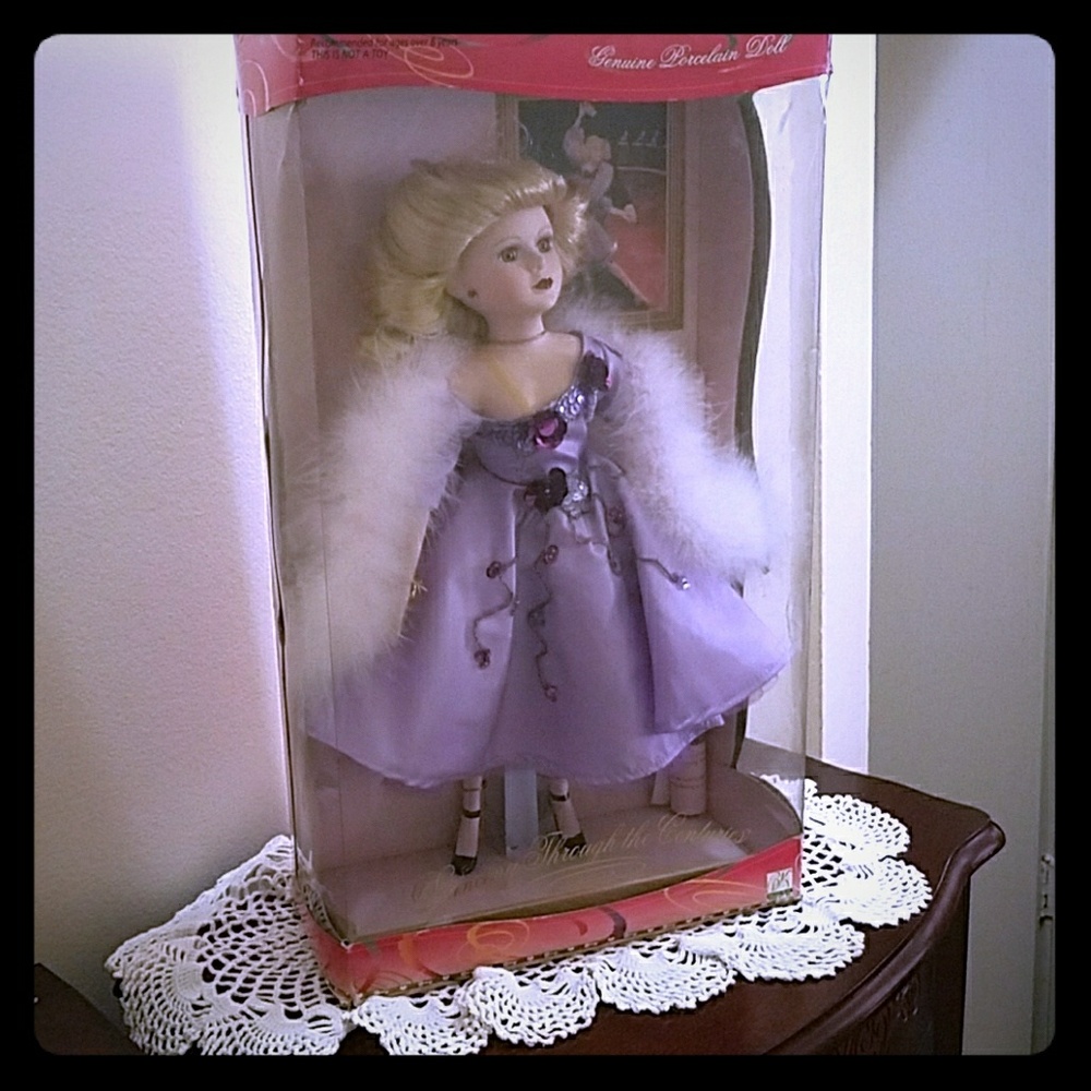 Genuine Porcelain Doll Pristine Condition