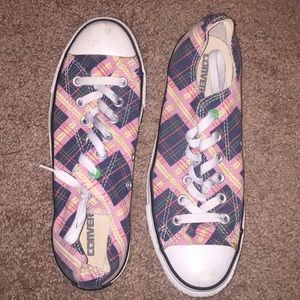 Plaid Converse