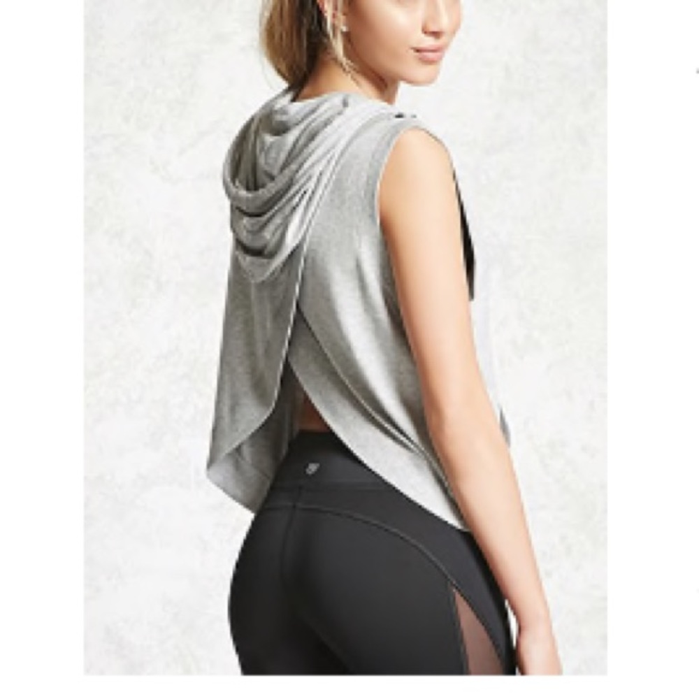 Forever 21 Split Back Hoodie