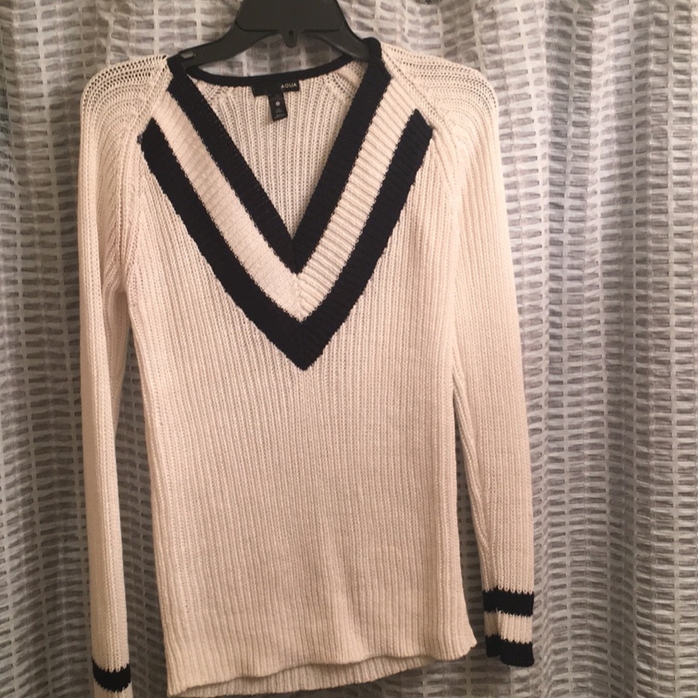 Aqua Size Small Varsity sweatshirt