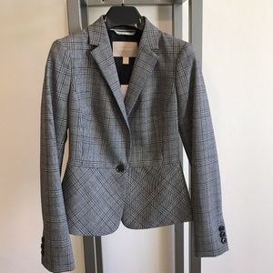 Banana Republic Plaid Blazer NWT Size 00P