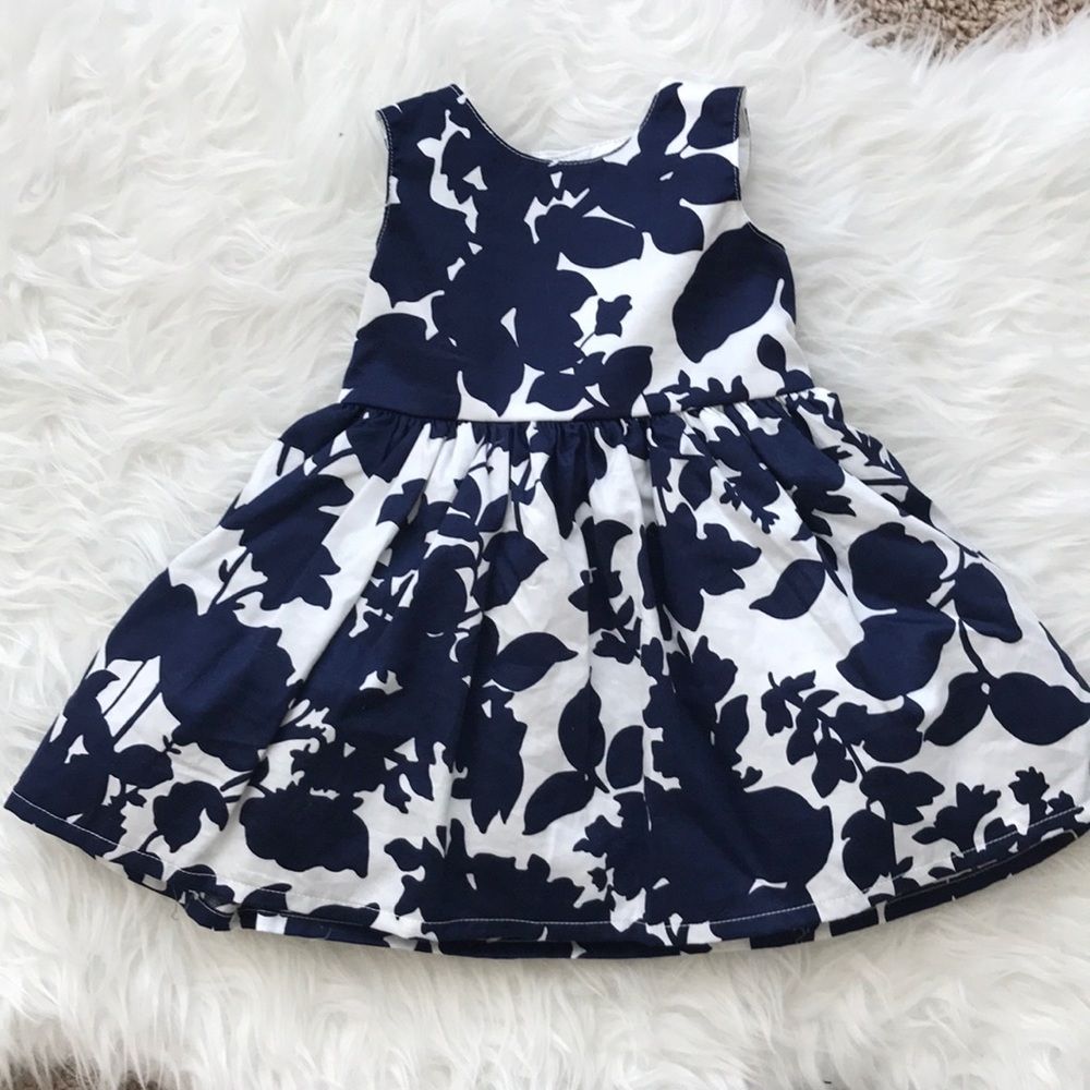 Carter’s Navy & White Dress - Worn only for photos
