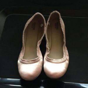 Baby Pink Flats *like new* only wore once