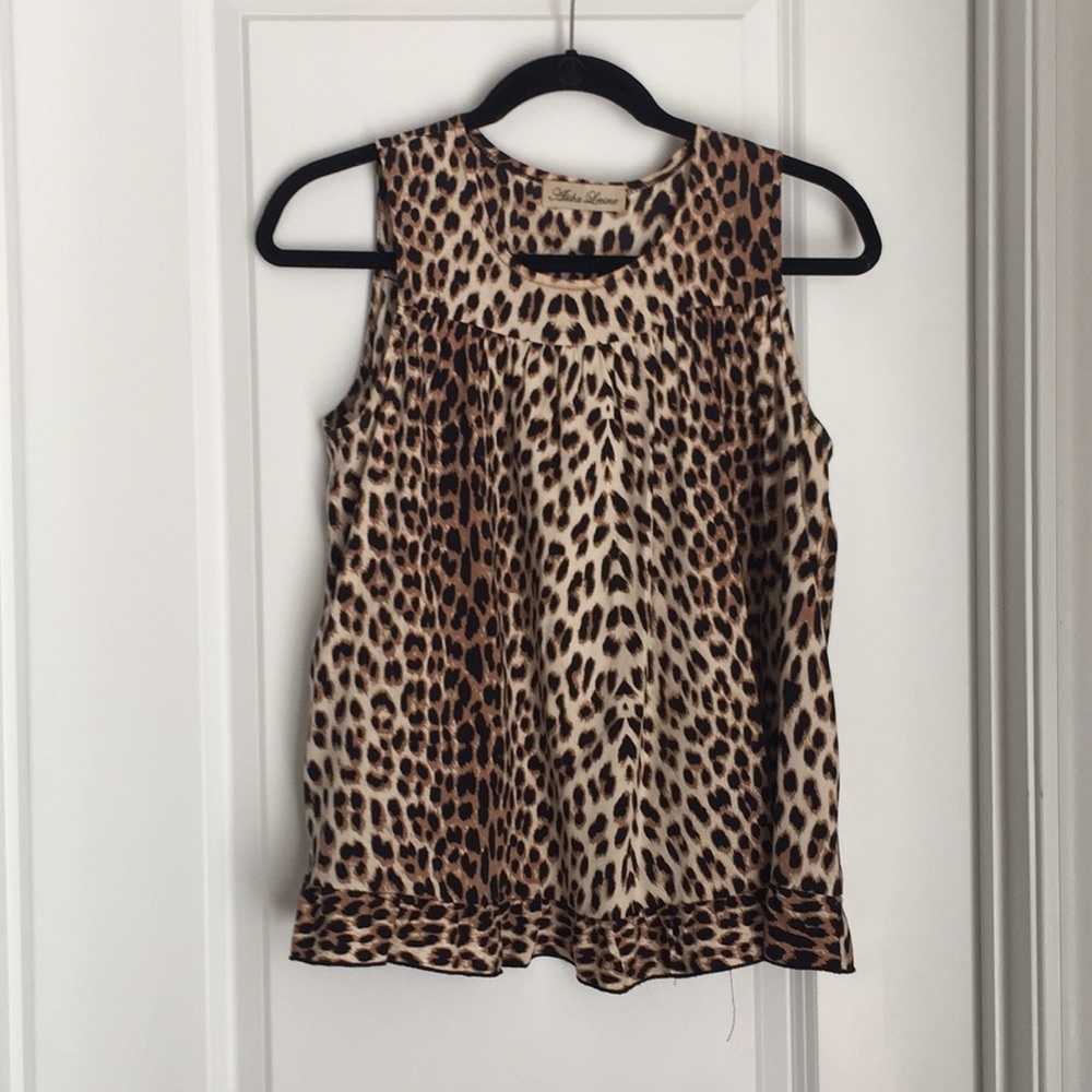 Leopard blouse