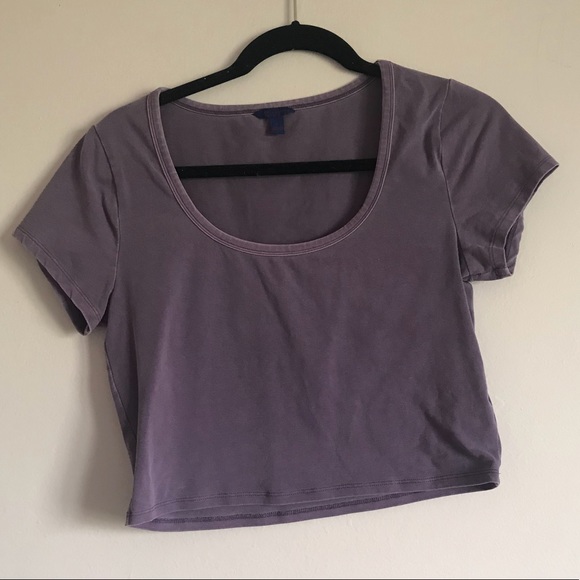 purple crop top from Aeropostale - Picture 1 of 3