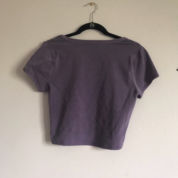 purple crop top from Aeropostale - Picture 2 of 3