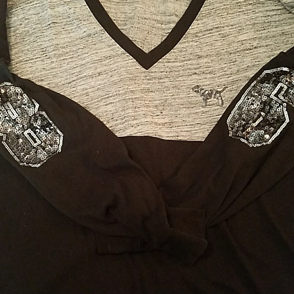 Long sleeve (M) pink victoria secret