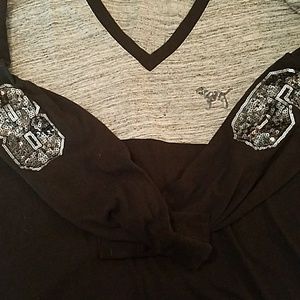 Long sleeve (M) pink victoria secret