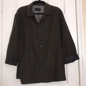 Dark green coat