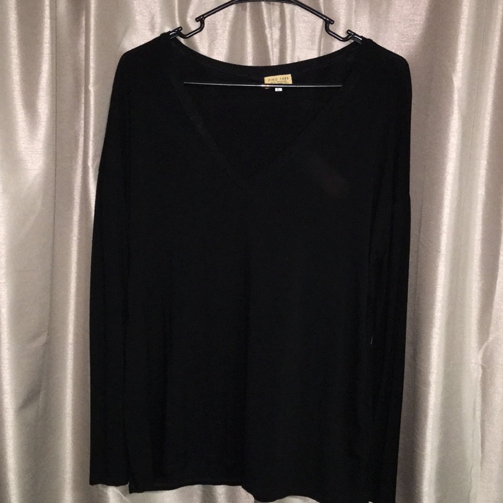 Long sleeve PIKO (V-Neck)