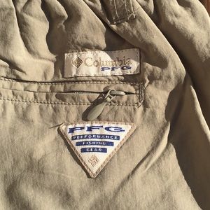 Columbia PFG convertible pants.  Large/32 length
