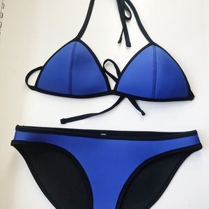 NEOPRENE BIKINI (cobalt blue)