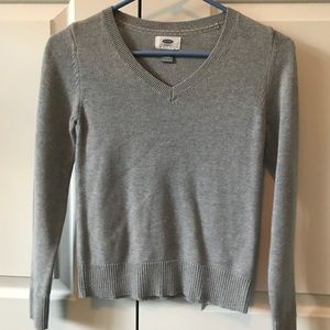 V-neck sweater