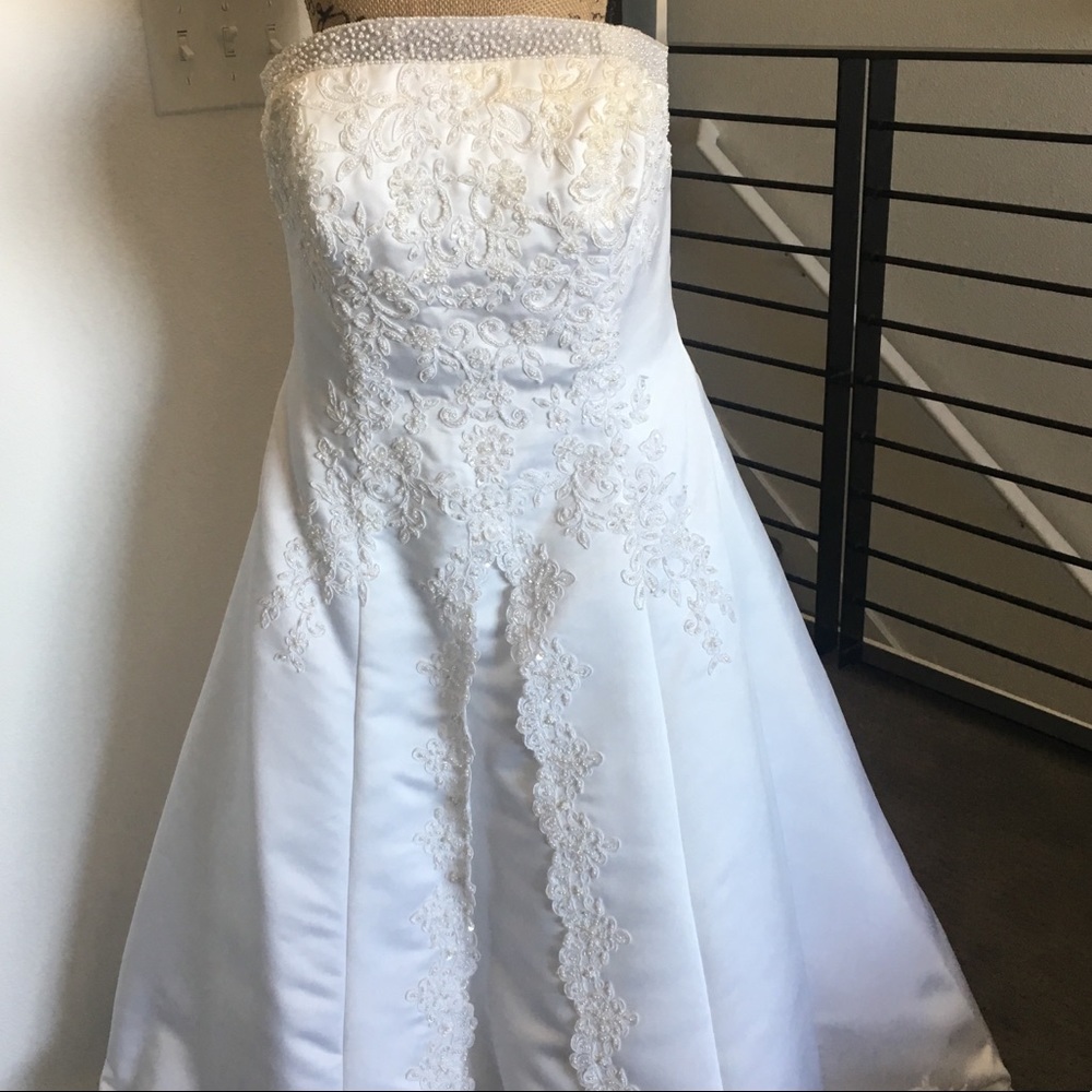 Beaded wedding dress
