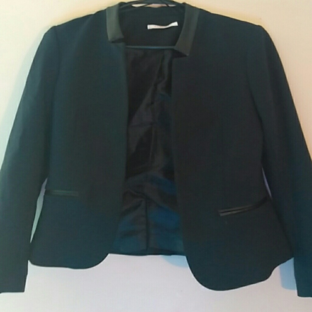 Collard blazer