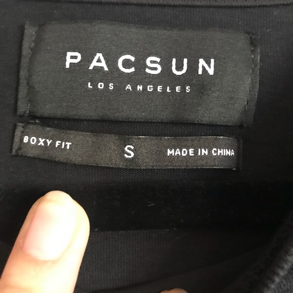 black long sleeve shirt - Picture 2 of 5