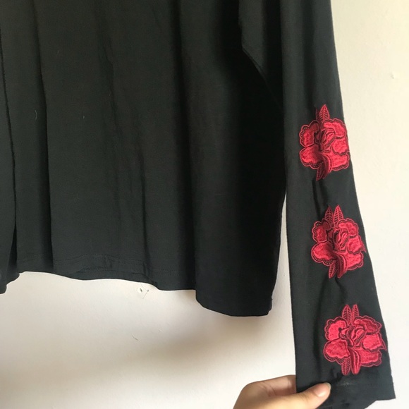black long sleeve shirt - Picture 4 of 5
