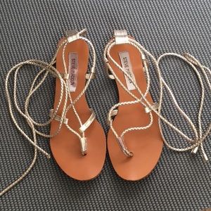 Steve Madden lace up sandals