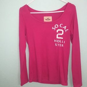 hollister long sleeve tee